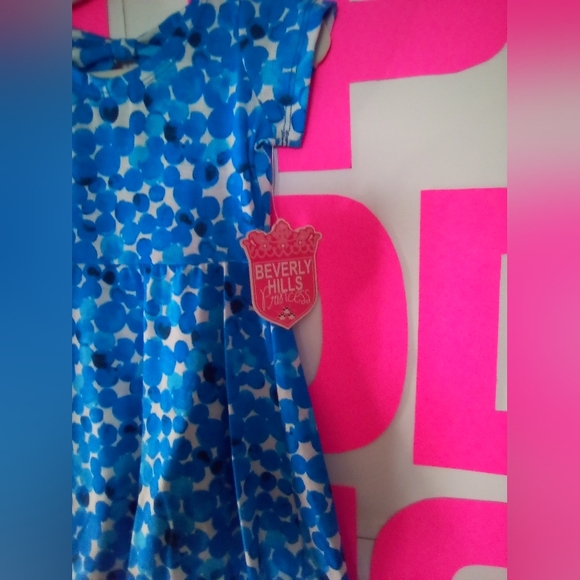 #1717👉🏼 CUTE CASUAL 💙 & 🤍 DRESS - Picture 7 of 7